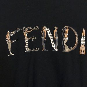 Fendi Long Sleeve T-shirt